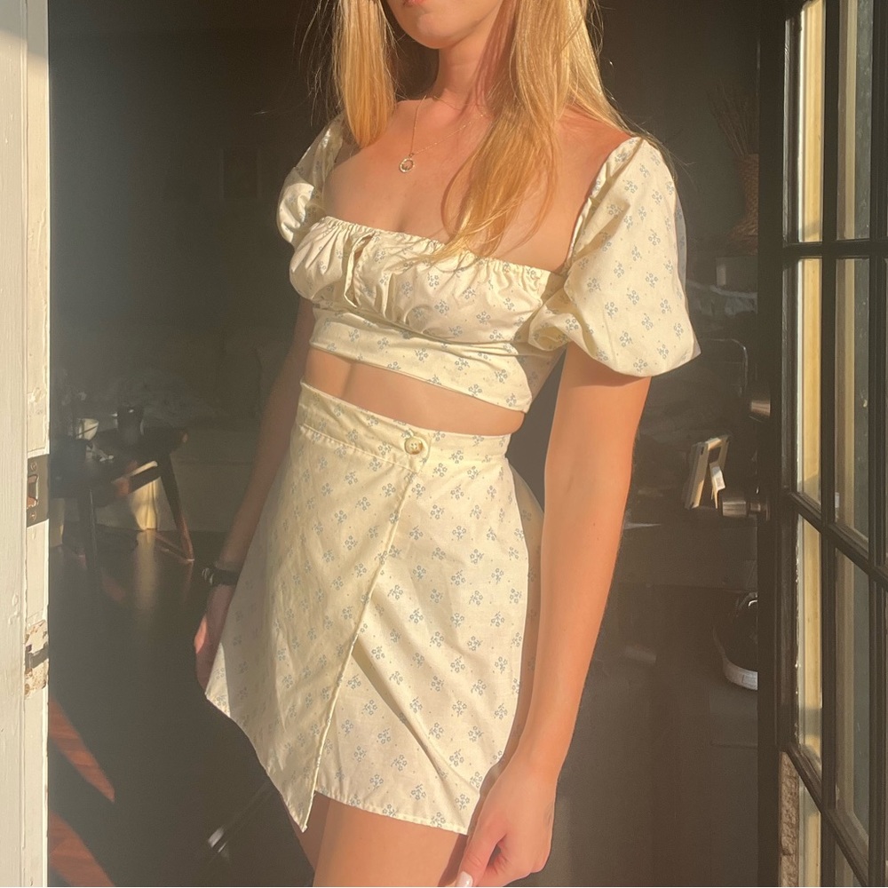 Not for sale! But one of my faves! Handmade two piece set!